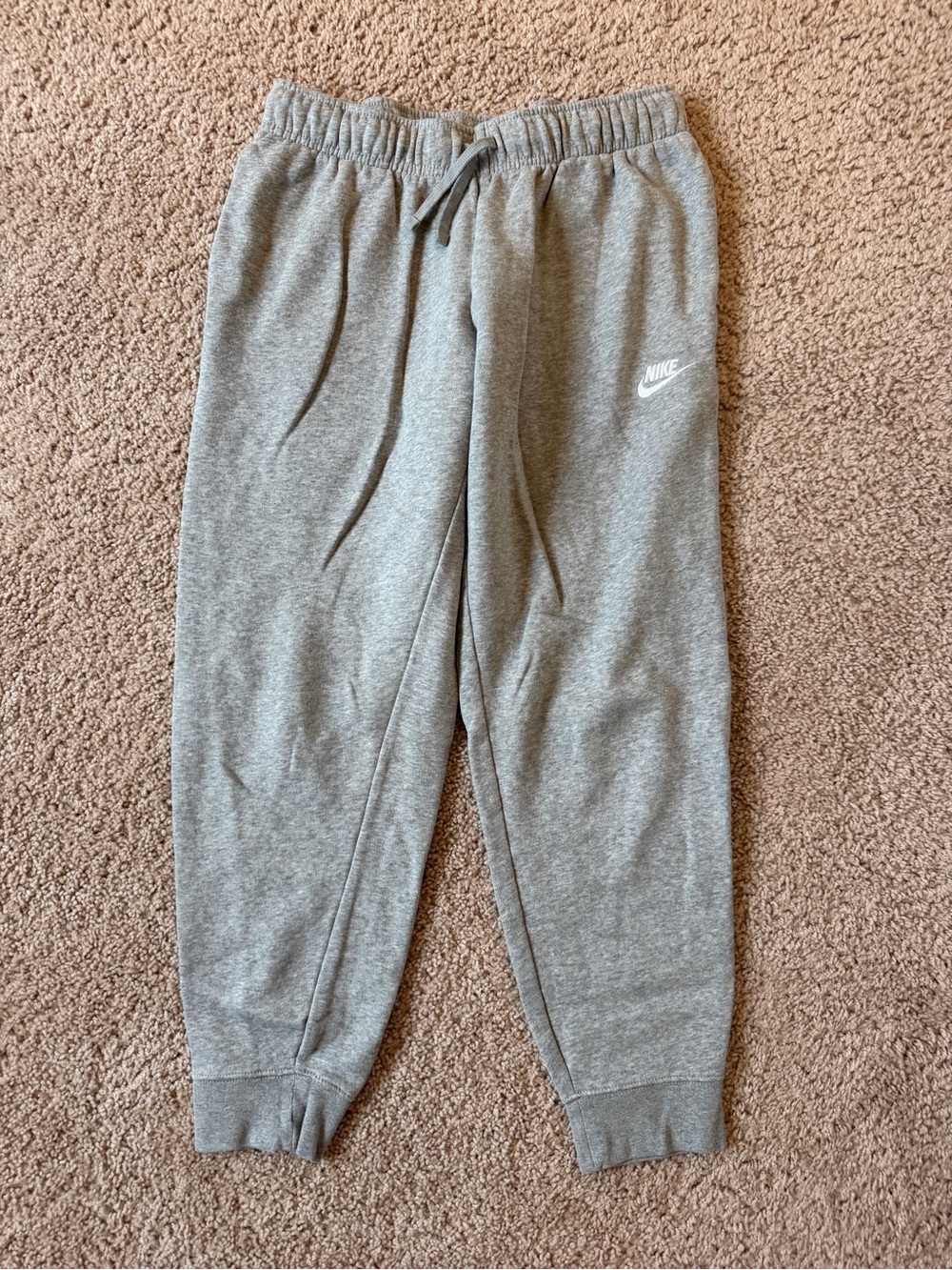 Nike Women’s Gray Fleece Jogger Pants